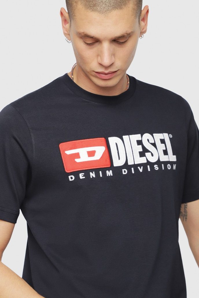 Diesel T JUSTDIVISION TSHIRT čierna