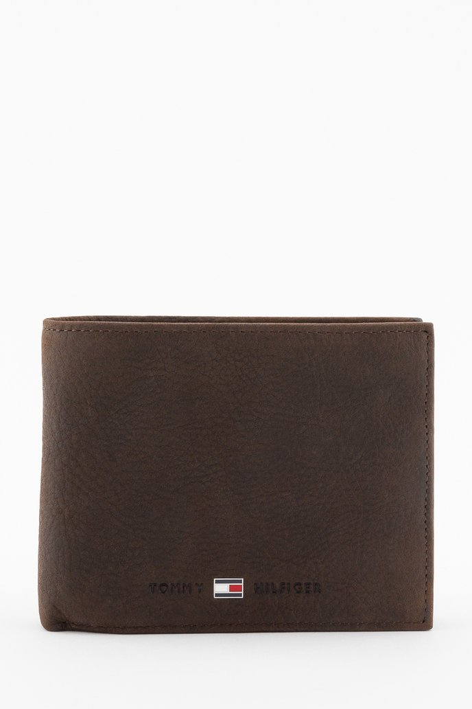 TOMMY HILFIGER JOHNSON CC FLAP AND COIN POCKET hnedá